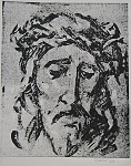 Christ 3, 23x28, smirkotinta