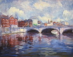 A Motif from Ireland, 47x37, oil painting